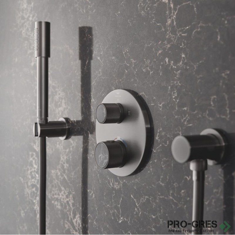 Душ слушалка, с 1 функция,Brushed Hard Graphite,Rainshower Aqua,Grohe 26866AL0