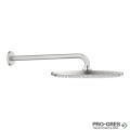 Душ пита с рамо 380мм, Rainshower Cosmopolitan 310 SuperSteel,Grohe 26066DC0