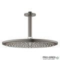 Душ пита с таванно рамо 142мм, Rainshower Cosmopolitan 310 ,Brushed Hard Graphite,Grohe  26067AL0