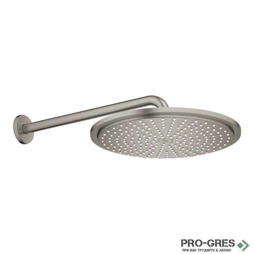 Душ пита с рамо 380мм, Rainshower Cosmopolitan 310,Brushed Hard Graphite,Grohe 26066AL0