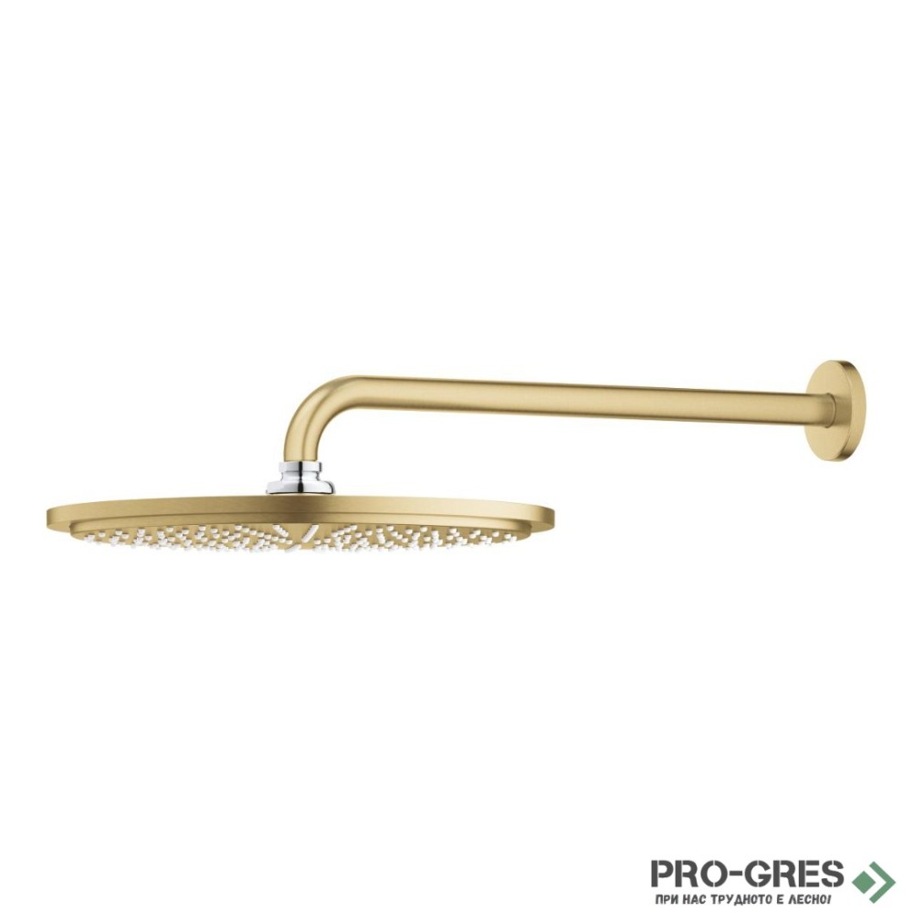 Душ пита с рамо 380мм, Rainshower Cosmopolitan 310,BRUSHED COOL SUNRISE,Grohe 26066GN0
