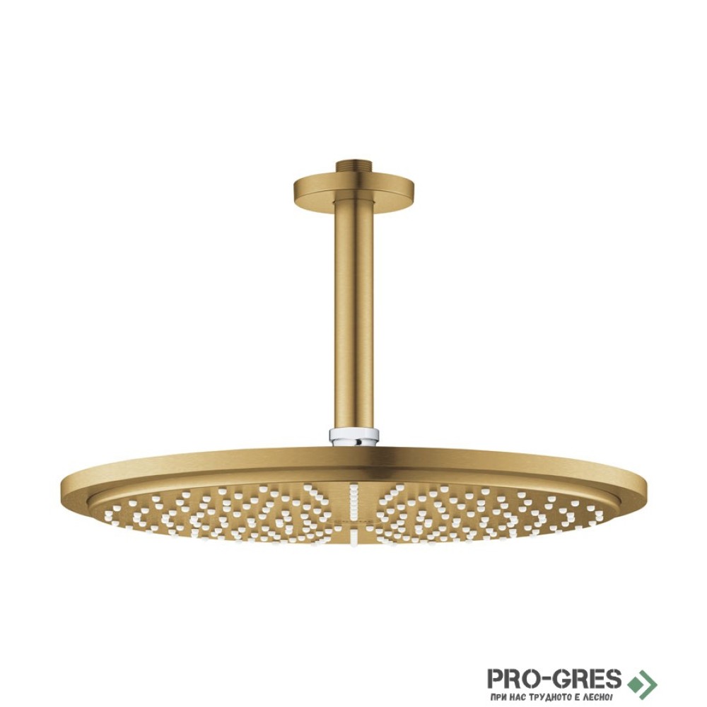 Душ пита с таванно рамо 142мм, Rainshower Cosmopolitan 310 ,BRUSHED COOL SUNRISE,Grohe  26067GN0