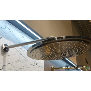 Душ пита с рамо 380мм, Rainshower Cosmopolitan 310,Brushed Hard Graphite,Grohe 26066AL0