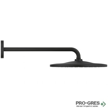 Душ пита и рамо 422мм, черен мат, Rainshower Mono 310, Grohe 22121KF0