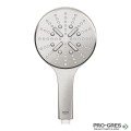 Душ слушалка, с 3 струи, SuperSteel, Rainshower SmartActive 130, Grohe 26574DC0