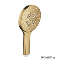 Душ слушалка, с 3 функции, Brushed cool sunrise, Rainshower SmartActive 130, Grohe 26574GN0