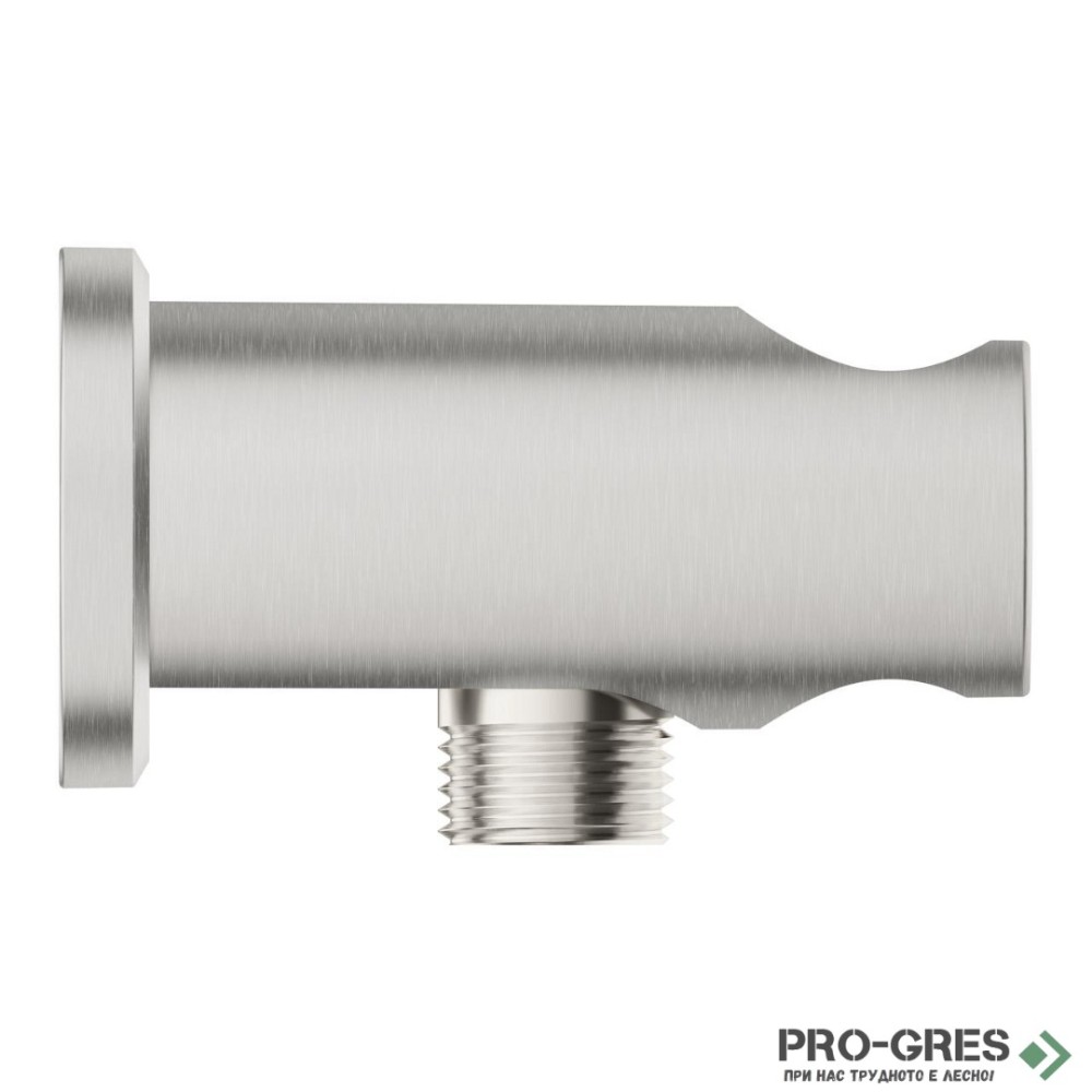 Стеннен държач за ръчен душ с водна връзка 1/2",Supersteel,Rainshower, Grohe  26658DC0