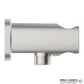 Стеннен държач за ръчен душ с водна връзка 1/2",Supersteel,Rainshower, Grohe  26658DC0