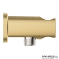 Стеннен държач за ръчен душ с водна връзка 1/2",BRUSHED COOL SUNRISE,Rainshower, Grohe  26658GN0