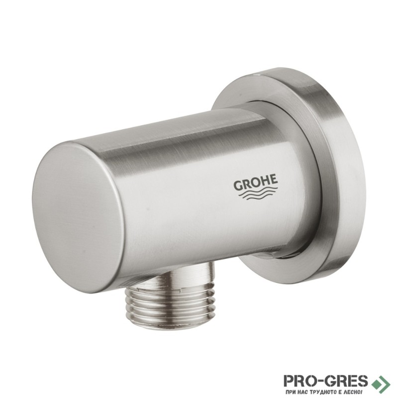 Стенно коляно, Rainshower, SuperSteel Grohe  27057DC0