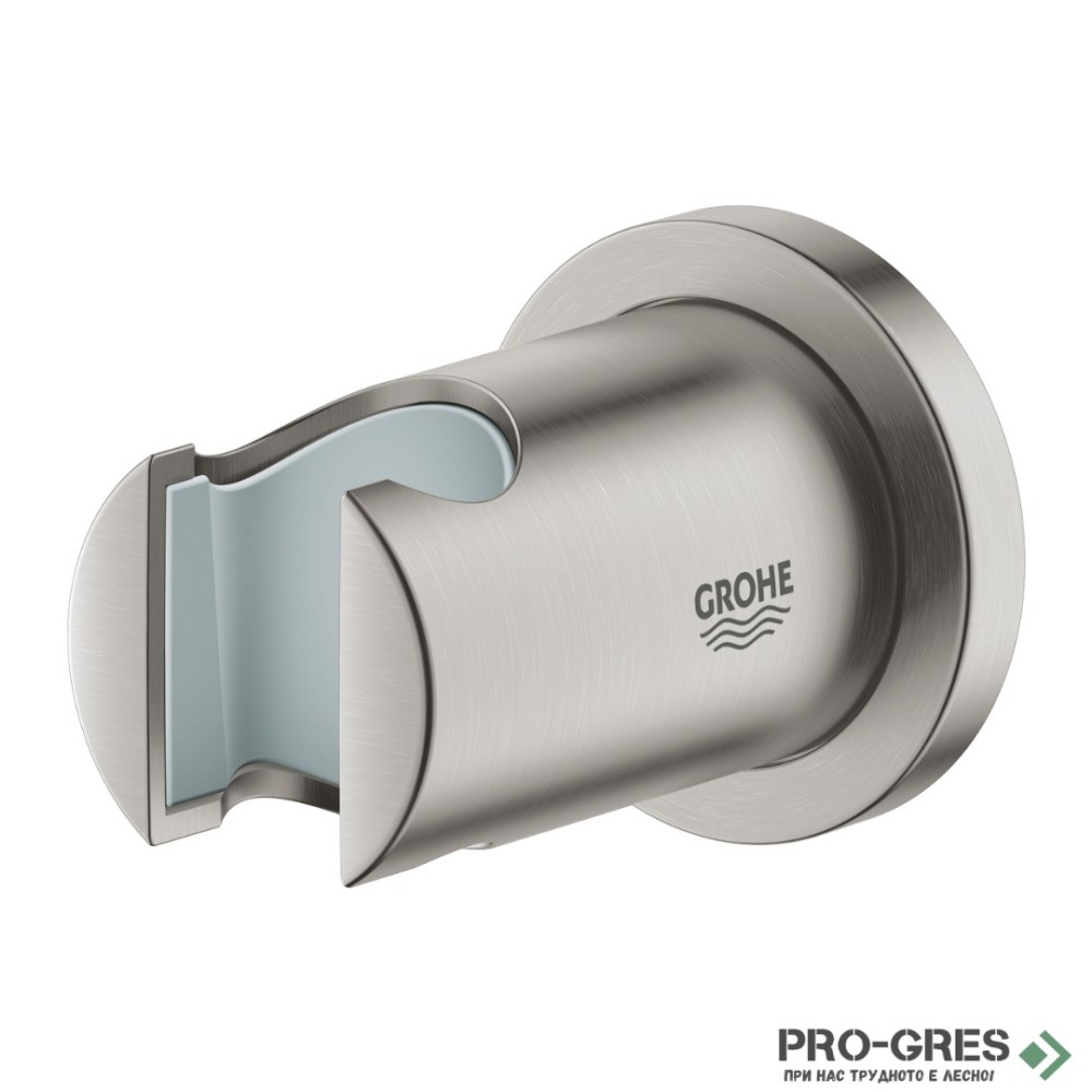 Стеннен държач за ръчен душ,Supersteel,Rainshower, Grohe 27074DC0