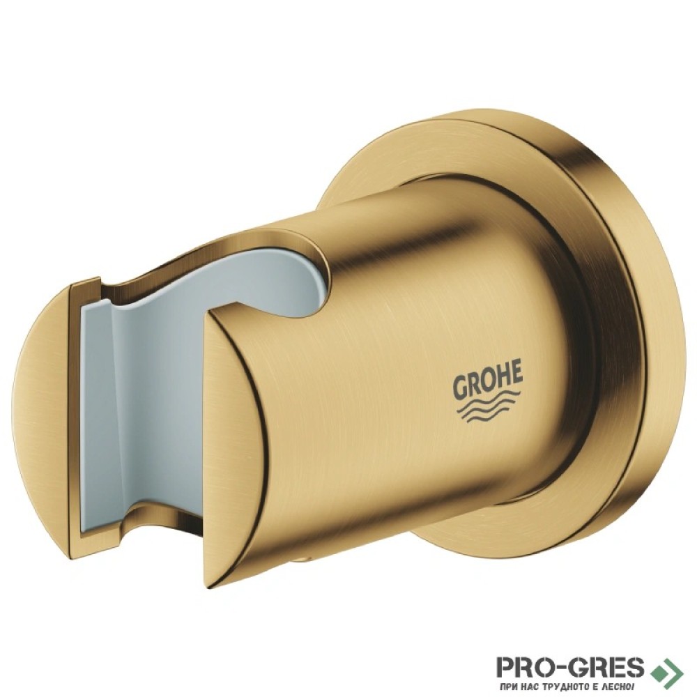 Стеннен държач за ръчен душ,BRUSHED COOL SUNRISE,Rainshower, Grohe 27074GN0