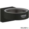 Чаша + държач, черен мат, Grohe 41 217 KF0
