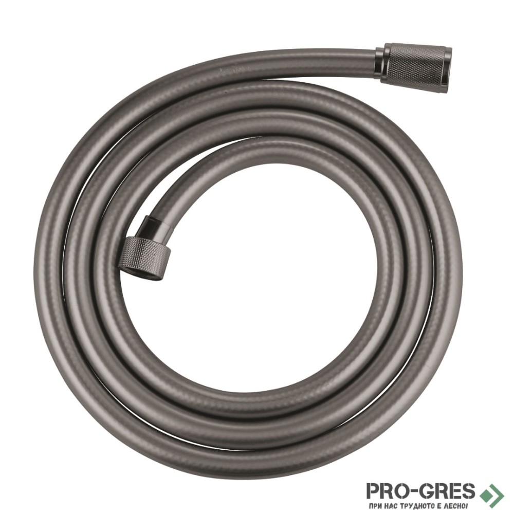 Шлаух за душ,175см, Brushed Hard Graphite,Grohe ,Silverflex Twistfree  28388A01