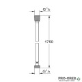 Шлаух за душ,175см,Super Steel Silverflex, Grohe  28388DC1
