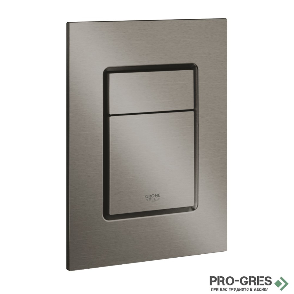 Бутон за структура за вграждане,S размер слим Brushed Hard Graphite,Skate Cosmopolitan,Grohe 37535AL0