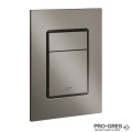 Бутон за структура за вграждане,S размер слим Brushed Hard Graphite,Skate Cosmopolitan,Grohe 37535AL0