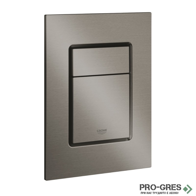 Бутон за структура за вграждане,S размер слим Brushed Hard Graphite,Skate Cosmopolitan,Grohe 37535AL0