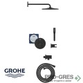 Душ  за вграждане, едноръкохватков ,черен мат, Grohe  SMARTCONTROL