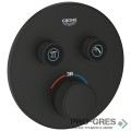 Душ  за вграждане, едноръкохватков ,черен мат, Grohe  SMARTCONTROL
