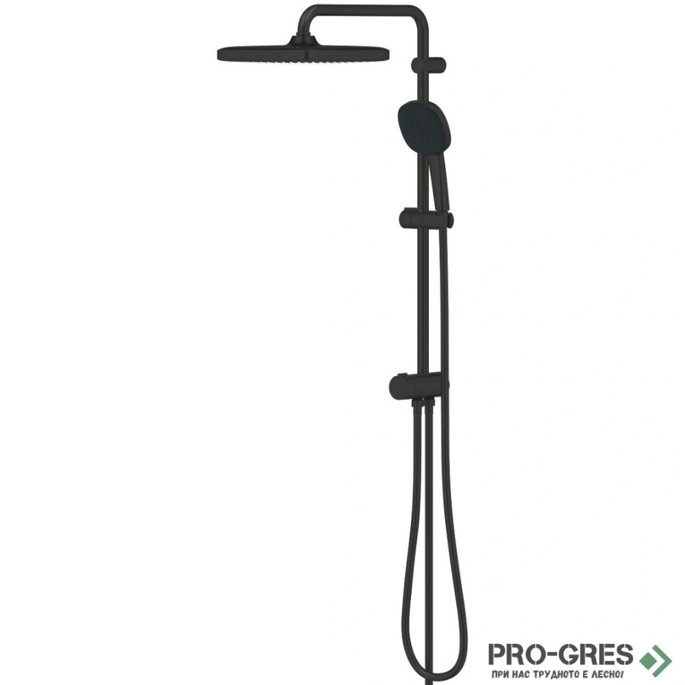 Тръбно окачване, без смесител, Tempesta Cube 250, Grohe 269772431