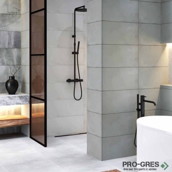 Плочки за баня Halcon Materium Cenere 30×90 см