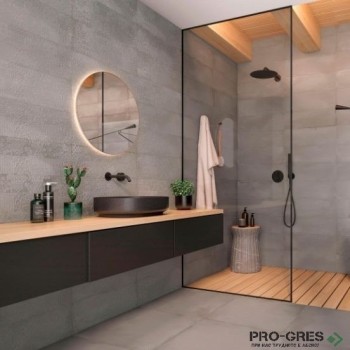 Плочки за баня Halcon Materium Cenere 20×60 см