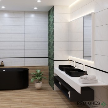Плочки за баня Emotion Sublime Blanco Brillo 30×90 см