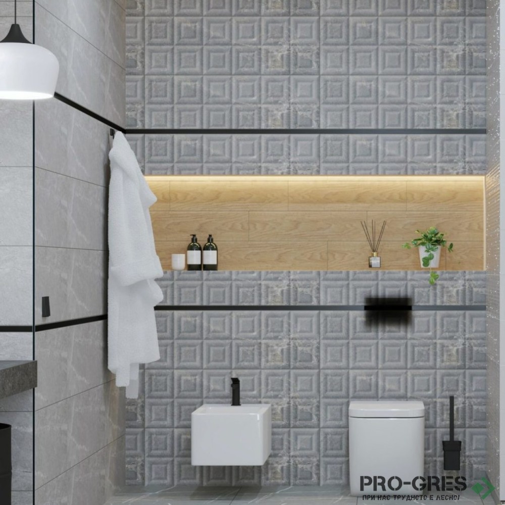 Плочки за баня Halcon Tempo Ash 30×90 см Плочки за баня Halcon Tempo Ash 30×90 см