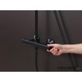 Душ гарнитура с тръбно окачване термостатна,Vernis Blend 200, черен мат, Hansgrohe 26276670