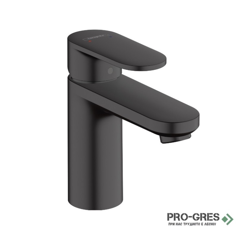 Смесител за умивалник стоящ, VERNIS BLEND 100, черен мат, Hansgrohe 71551670
