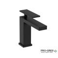 Смесител за мивка, TECTURIS Е 110 EcoSmart+, черен мат, Hansgrohe 73010670
