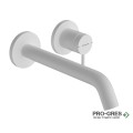 Смесител за мивка вграден, TECTURIS S 110 EcoSmart+, бял мат, Hansgrohe 73351700