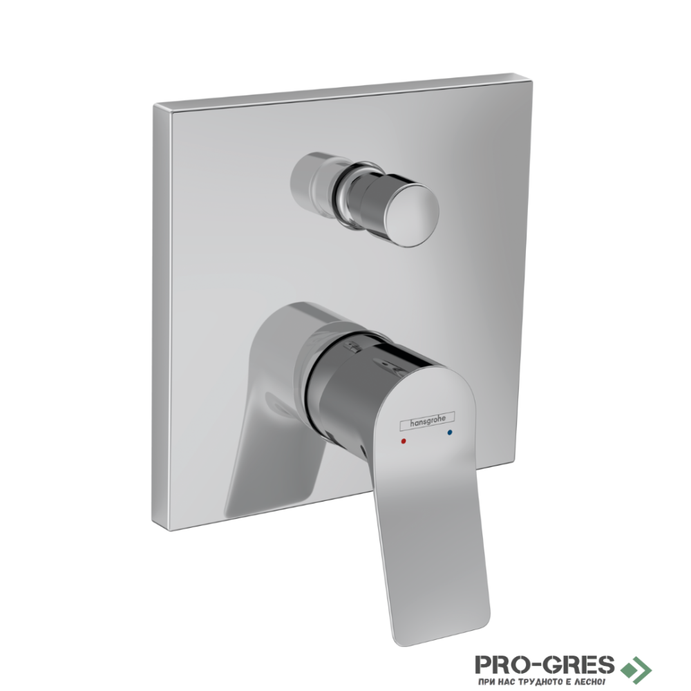 Смесител за вана/душ вграден, Vivenis, хром, Hansgrohe 75415000