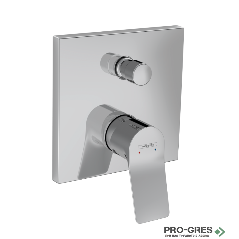 Смесител за вана/душ вграден, Vivenis, хром, Hansgrohe 75415000