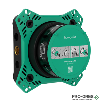 Универално тяло за вграждане смесител за вана/душ, IBOX UNIVERSAL 2, HansGrohe 01500180