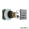 Адаптерна планка за универсално тяло за вграждане, iBox 2, HansGrohe 13588000