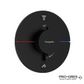 Термостатен смесител за вграждане, SHOWERSELECT COMFORT S, черен мат, Hansgrohe 15554670