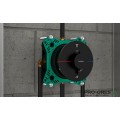 Термостатен смесител за вграждане, SHOWERSELECT COMFORT S, черен мат, Hansgrohe 15554670