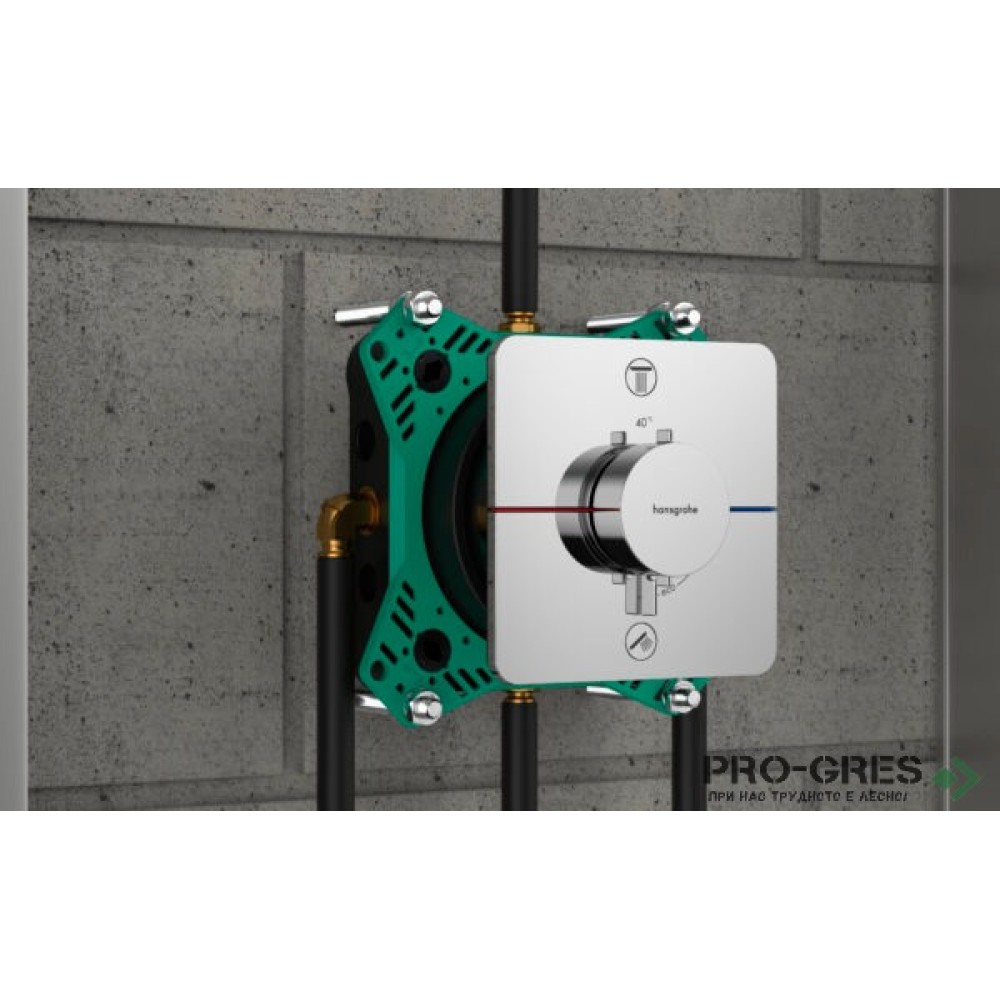 Термостатен смесител за вграждане, SHOWERSELECT COMFORT E, хром, Hansgrohe 15572000