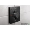 Комплект душ за вграждане,с акесоари душ пита,ръчен душ PULSIFY E + SHOWERSELECT COMFORT E черен мат, HansGrohe 15572670