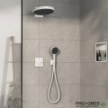 Термостатен смесител за вграждане, SHOWERSELECT COMFORT E, бял мат, Hansgrohe 15572700