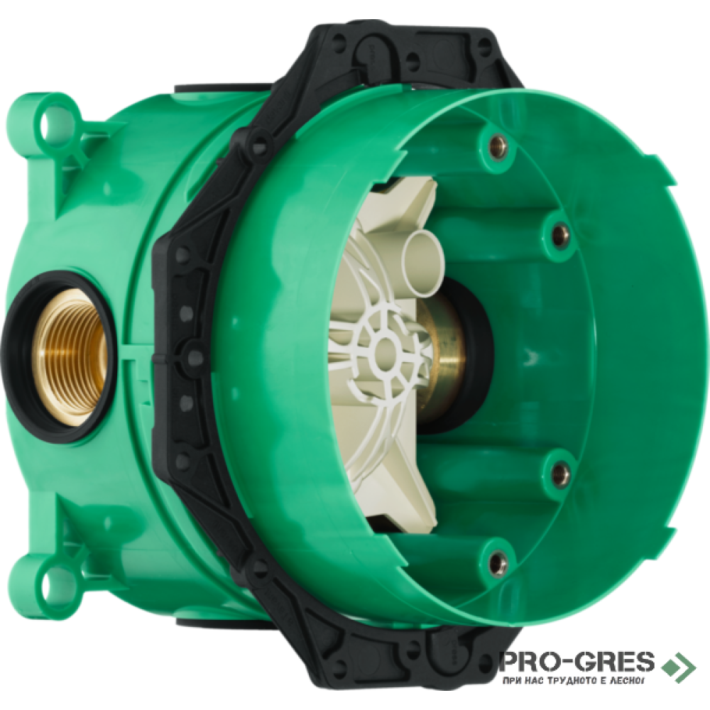 Термостатен смесител за вграждане, Ecostat E, хром, Hansgrohe15708000