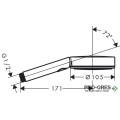 Душ слушалка PULSIFY Select S, хром, Hansgrohe 24100000