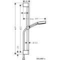 Душ комплект PULSIFY Select S 105 3jet, хром, Hansgrohe 24160000