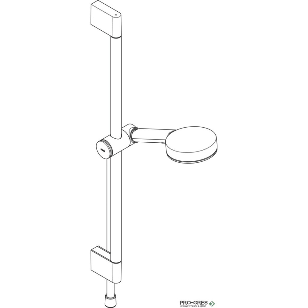 Душ комплект PULSIFY Select S 105 3jet, хром, Hansgrohe 24160000