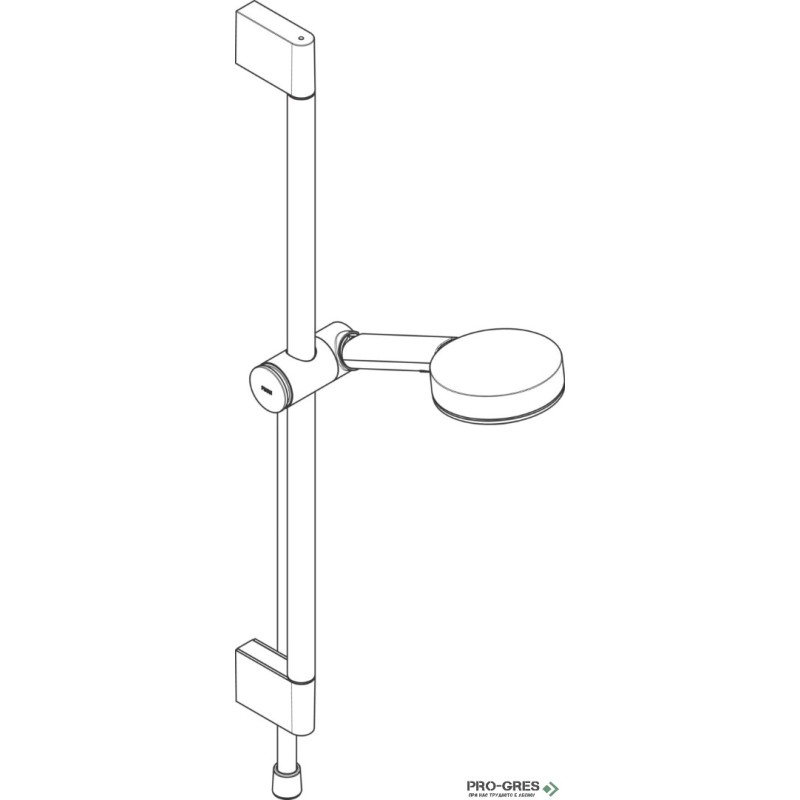 Душ комплект PULSIFY Select S 105 3jet, черен мат, Hansgrohe 24160670