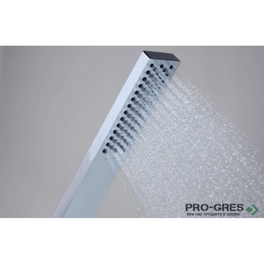 Душ слушалка PULSIFY E 100 1jet EcoSmart, хром, Hansgrohe 24320000