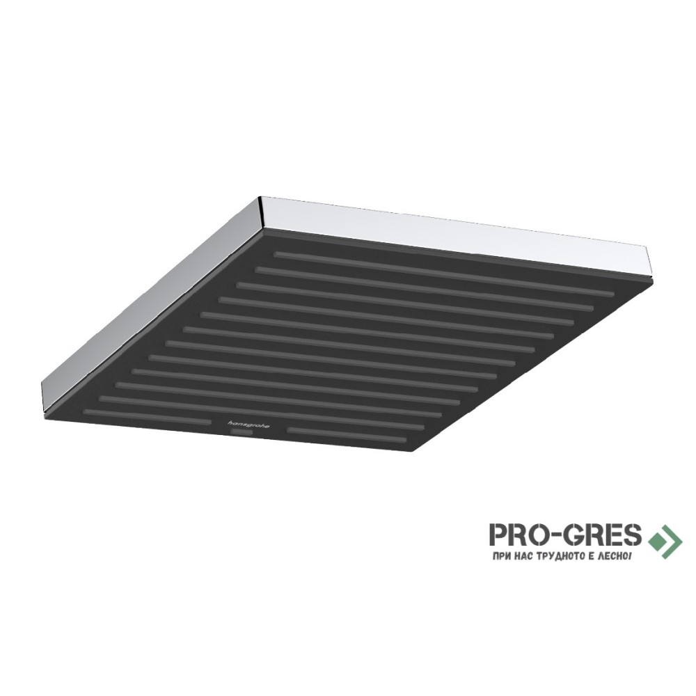 Душ пита квадратна, PULSIFY E 260 1jet, хром, Hansgrohe 24330000