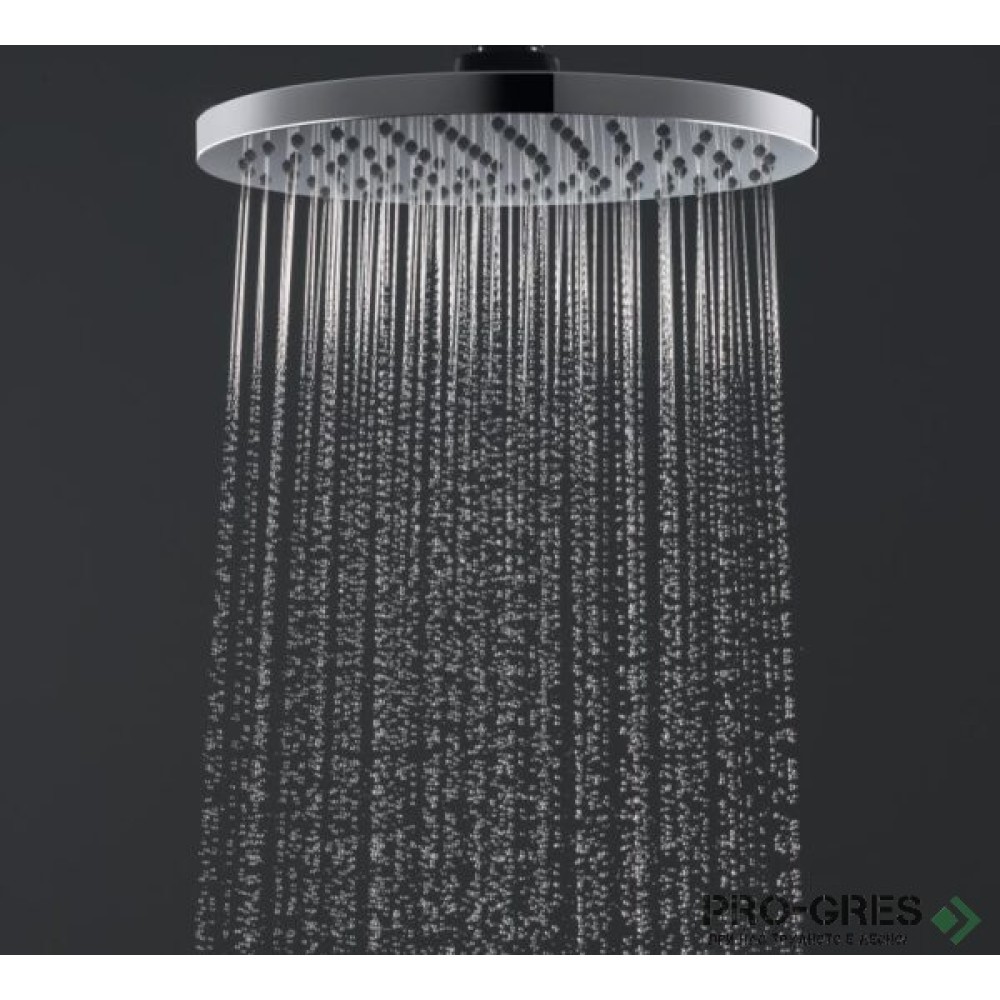 Душ гарнитура с тръбно окачване термостатна, Vernis Blend 200, хром, Hansgrohe 26276000